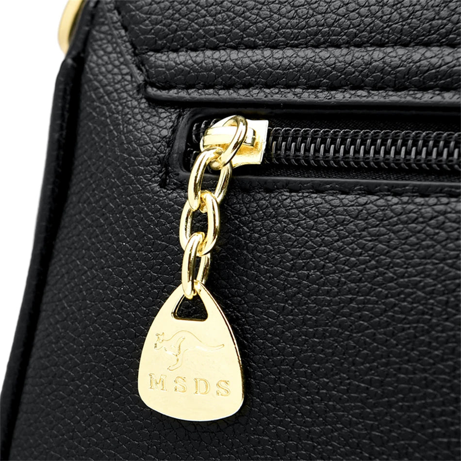 Luxury Designer Ladies Handbags High Quality Leather Shoulder Bags for Women 2024 Female Crossbody Bag Purses and Handbags Sac