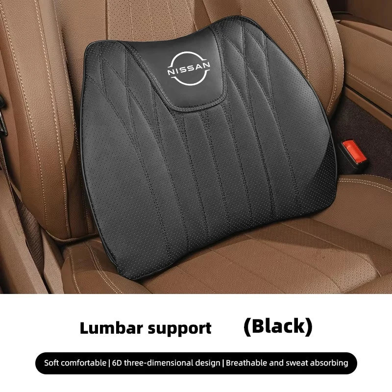 Car Interior Supplies Lumbar Support Back Seat Cushion Suit For Nissan Qashqai Juke Pulsar Sentra Altima Patrol Micra Rogue