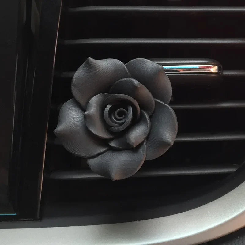 Flower Car Decor Clip Car Air Outlet Fragrant Perfume Clip Car Aroma Diffuser Air Freshener Auto Air Conditioning Clip Accessory