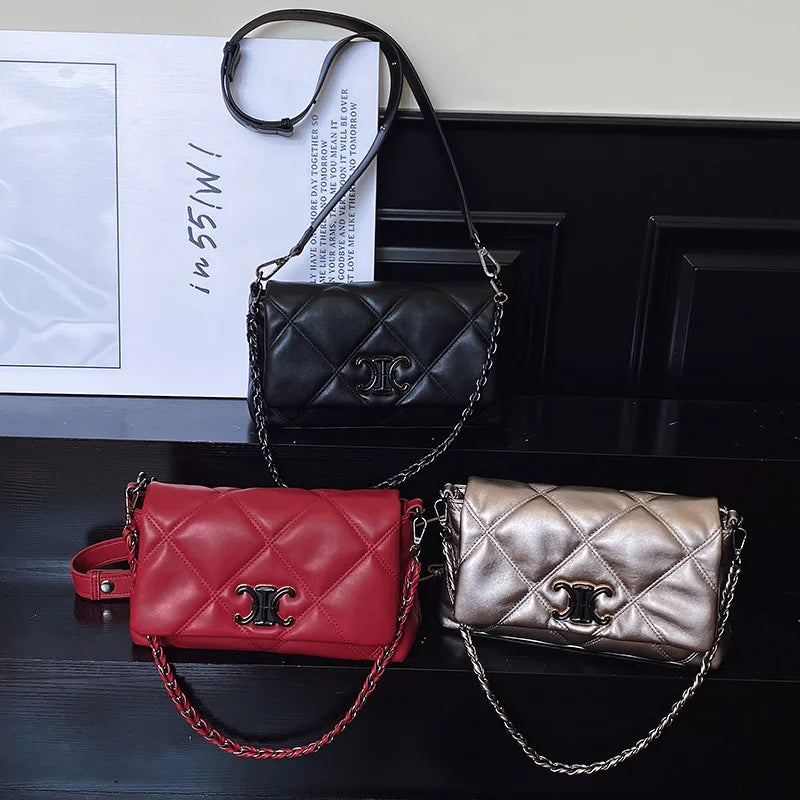 2025 Women’s Premium Light Luxury Shoulder Bag — New Foreign-Style Exquisite Design, Lightweight Large-Capacity & Versatile