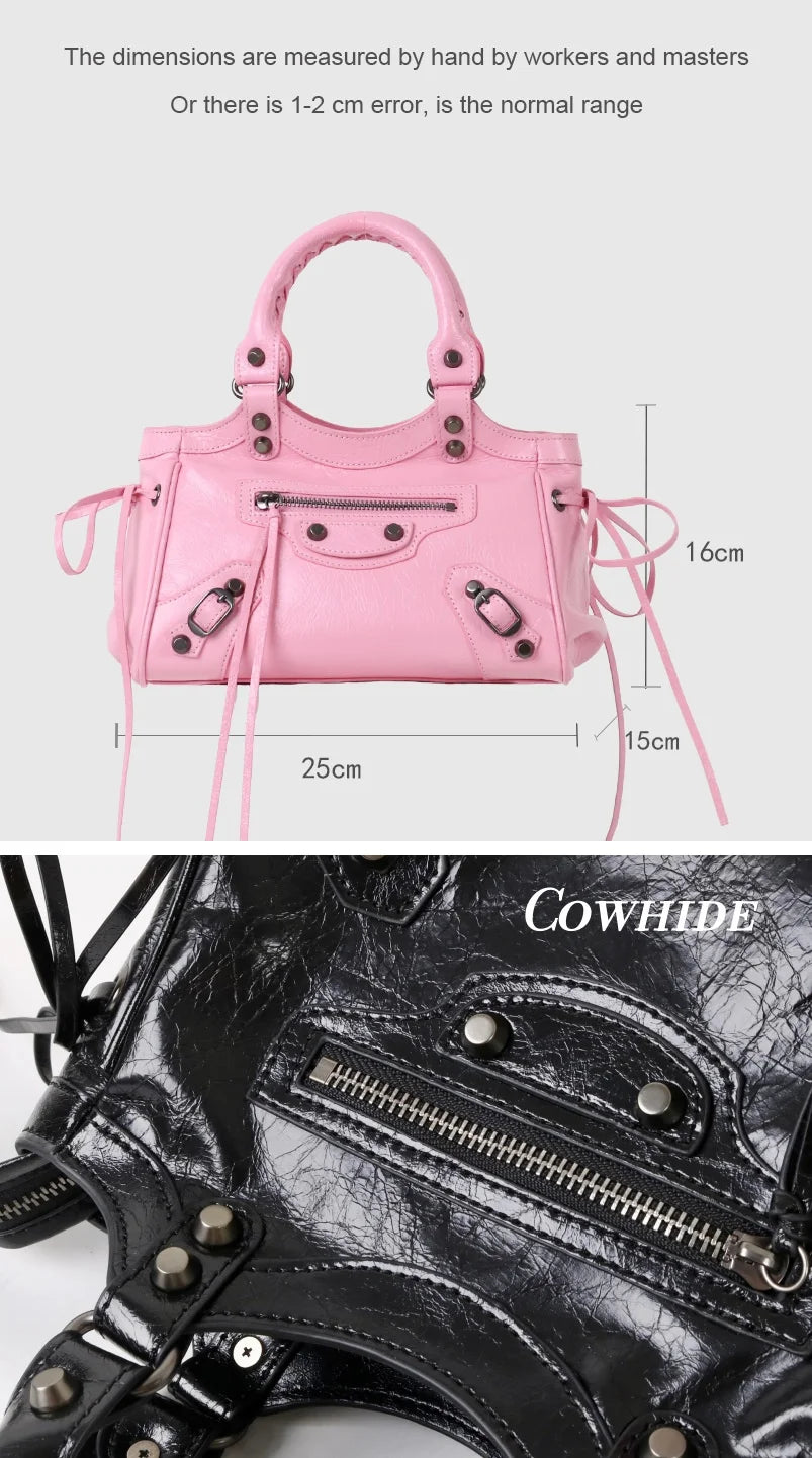 Postman's Bag Single-Shoulder Crossbody Commuter Leather Women's Chain Soft Square Bag Large Capacity Versatile Everyday