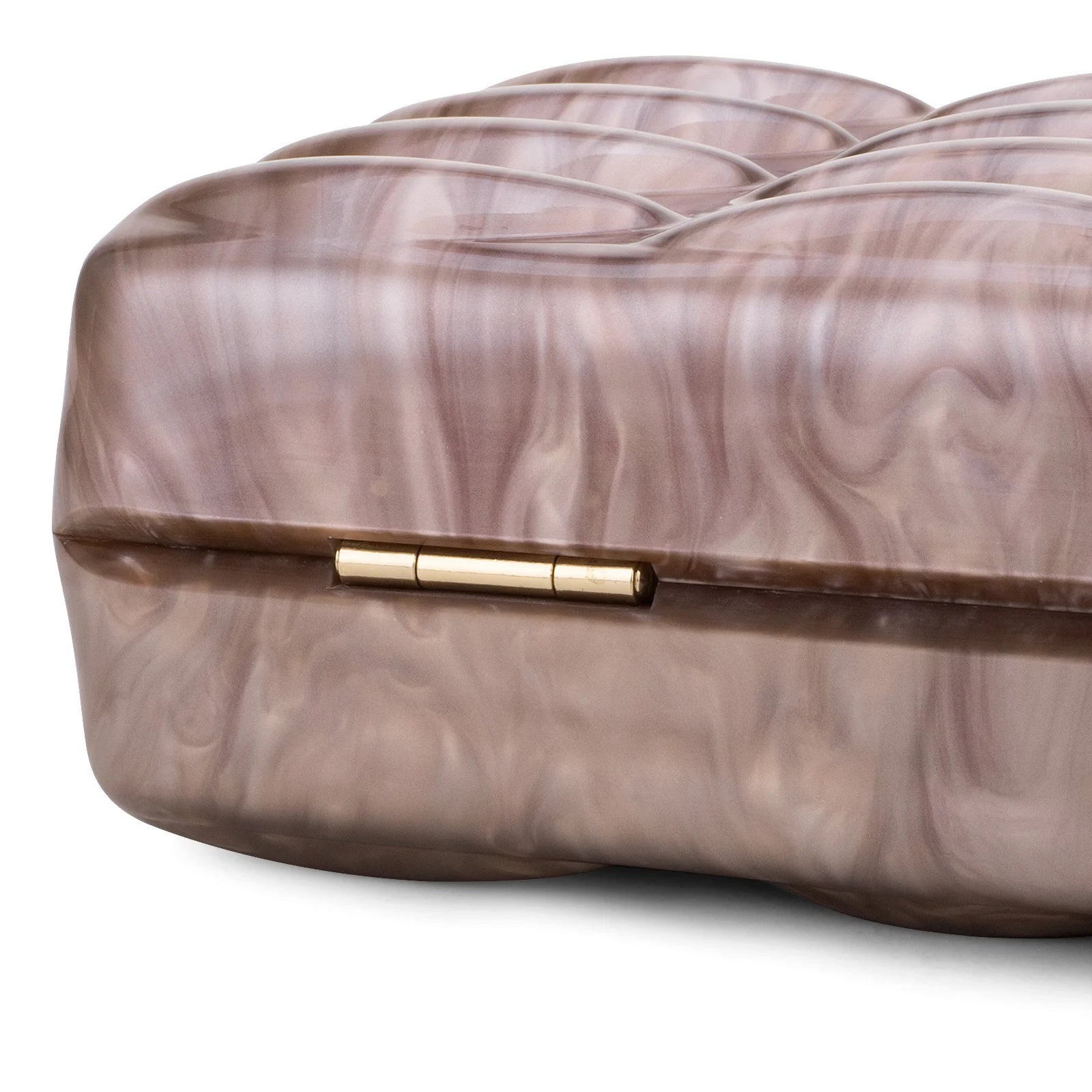 Luxury Evening Bag For Women Elegant Acrylic Hard Surface Ladies Clutch 5 Color Hangbag Party Wedding Shoulder Bags 2024 Fashion