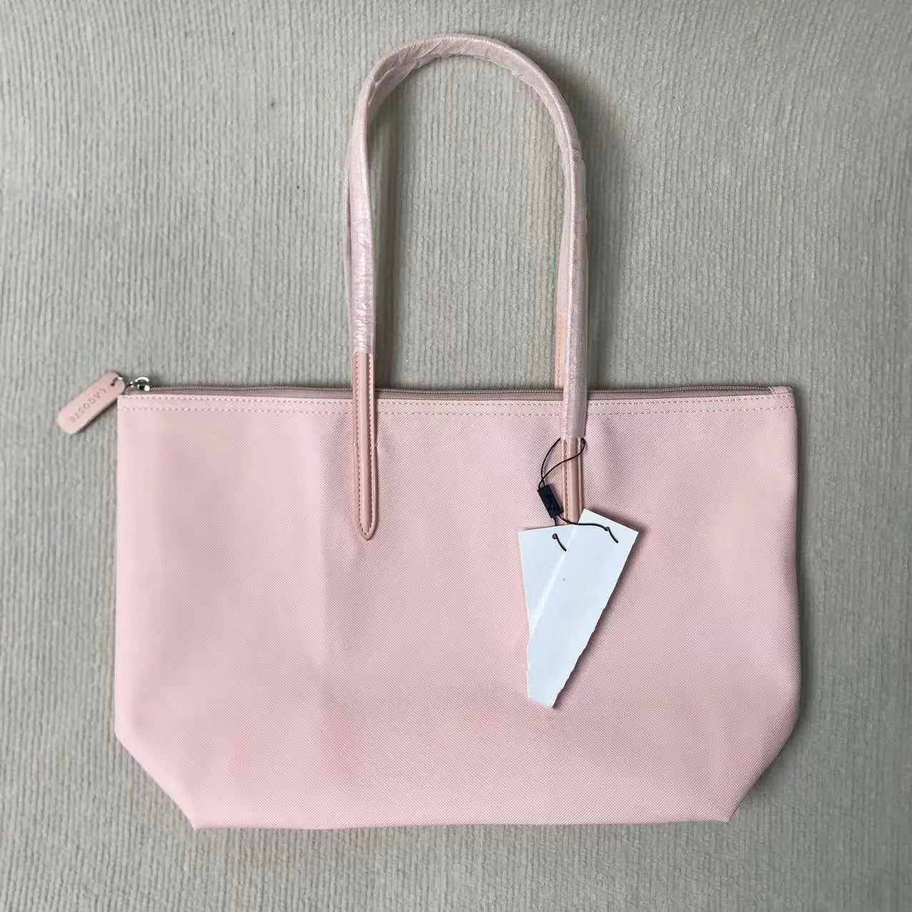 French Fashion Large Capacity Tote Bag Convenient Shoulder Bag Women Commuter Bag Pure Color Handbag Bucket Shape Daily Match