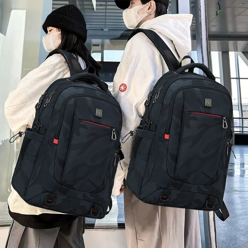 Backpack Primary School Middle School Students High School Bags Large Capacity Ultra-light Load Reduction Outdoor Travel Busines