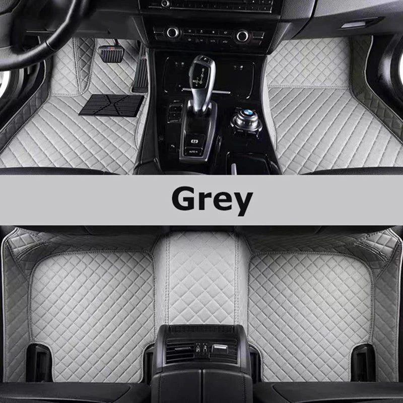 Car Floor Mats For Ford Fiesta Mk6 Mark VI Mk7 WS WT WZ 2009~2016 Anti-dirt Pads Car Carpet Non-slip Auto Rug Car Accessories