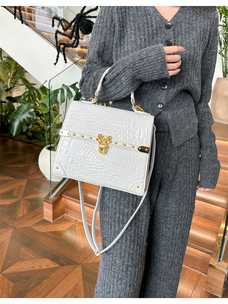 Cute Bag for Daily Commute Travel Office with Suede Material Shoulder Crossbody Design