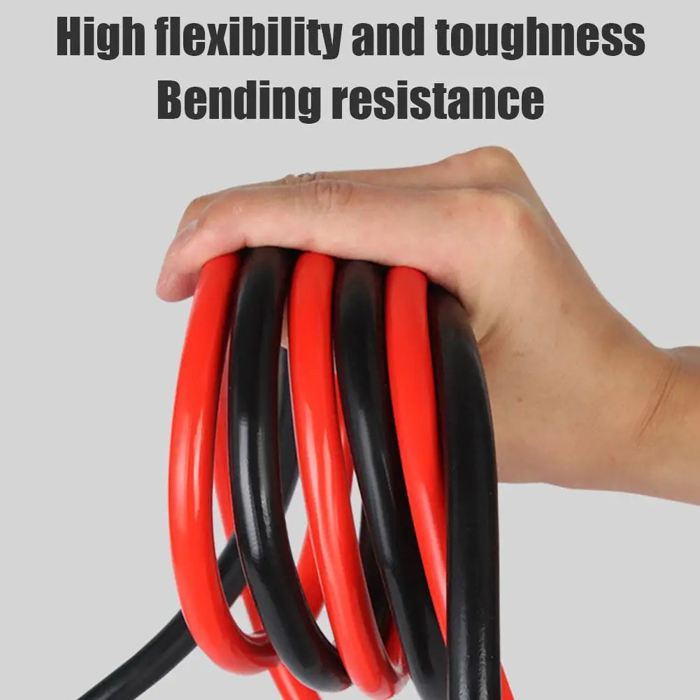 1.8 M 500A Car Battery Jump Cable Booster Cable Line Emergency Jump Starter Leads Van SUV Double-ended With Clamps Clips