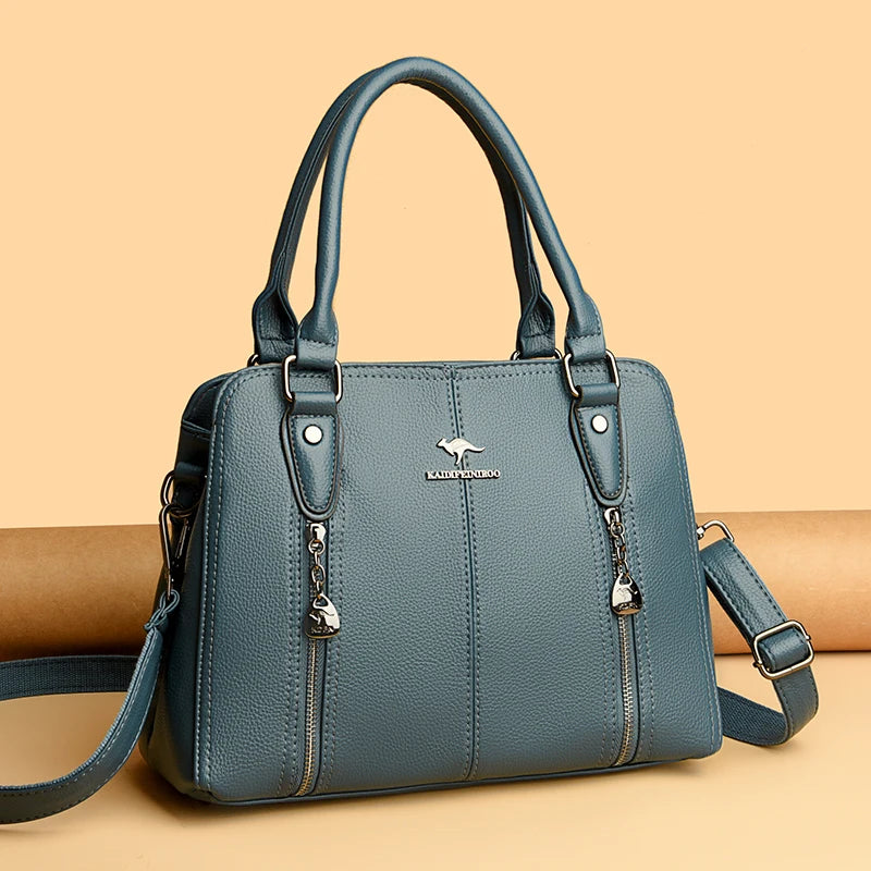 Luxury Handbags Woman Bags Designer Big Shoulder Bags for Women's 2024 Trendy Large Capacity Ladies Leather Hand Casual Tote Bag