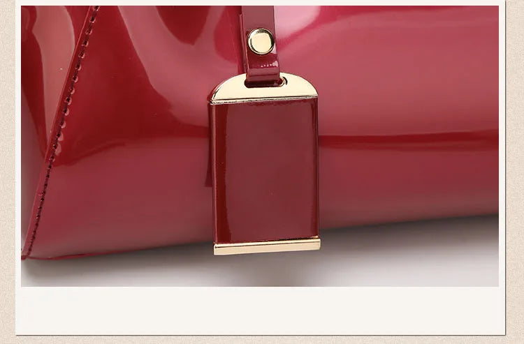Elegant Patent Leather Evening Bags for Women Ladies Clutch Shoulder Handbags Wedding Party Accessories bolsa feminina