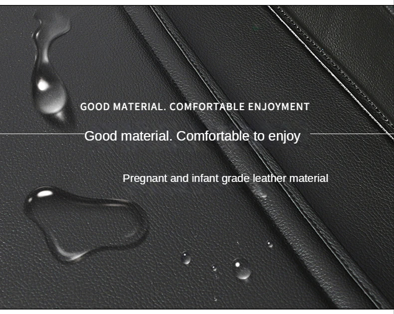 Leather Car Backseat Organizer Rear Row Children's Seat Back Hanging Storage Bag Shelf Garbage Can Trash Tissue Bottle Organiser