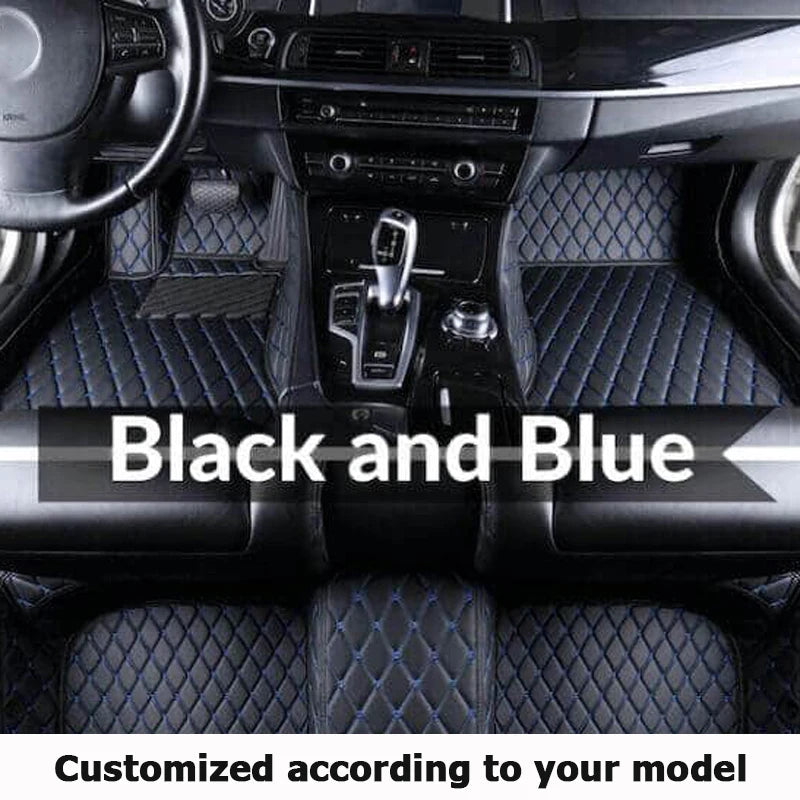 Car Floor Mats For Ford Fiesta Mk6 Mark VI Mk7 WS WT WZ 2009~2016 Anti-dirt Pads Car Carpet Non-slip Auto Rug Car Accessories