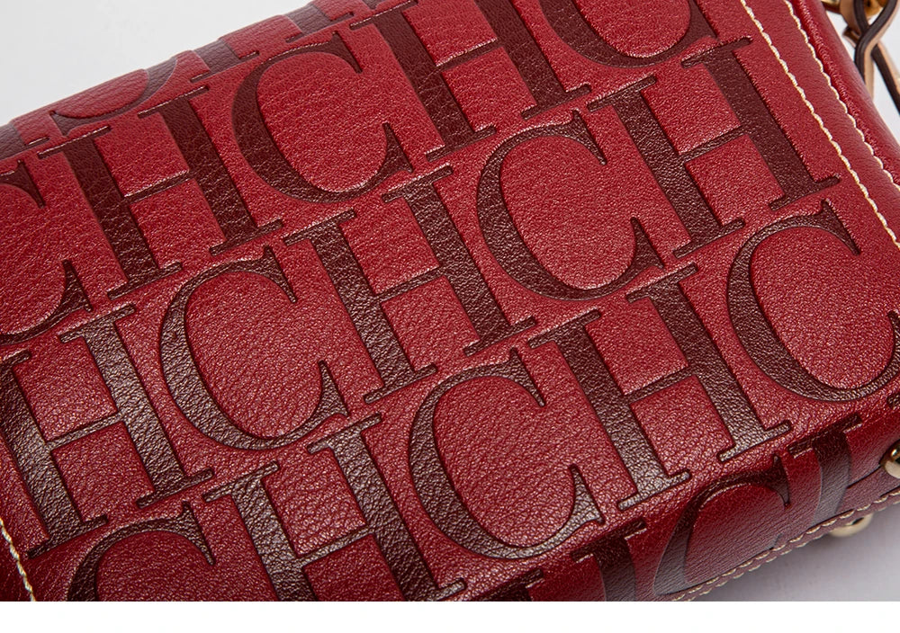 Fashionable Classic Light Luxury Letter PU Material Crossbody Bag Design Exquisite Craftsmanship Women's New Shoulder Bag