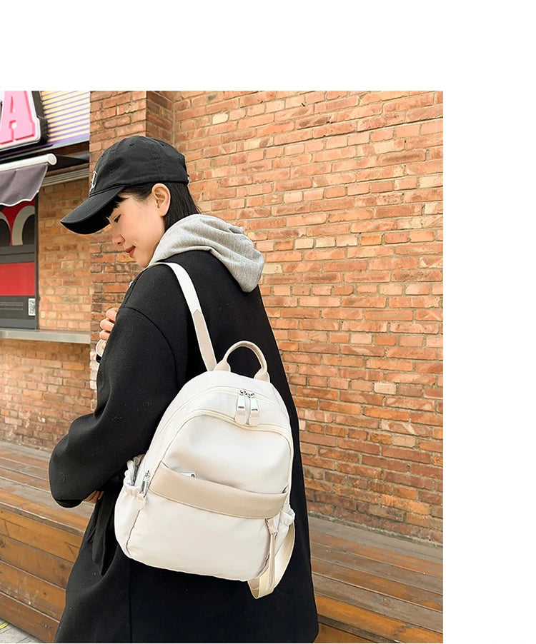 Luxury Brand Lady Fashion Backpacks High Quality Large Capacity Shoulder bags Waterproof Multi Functional Women's Handbags