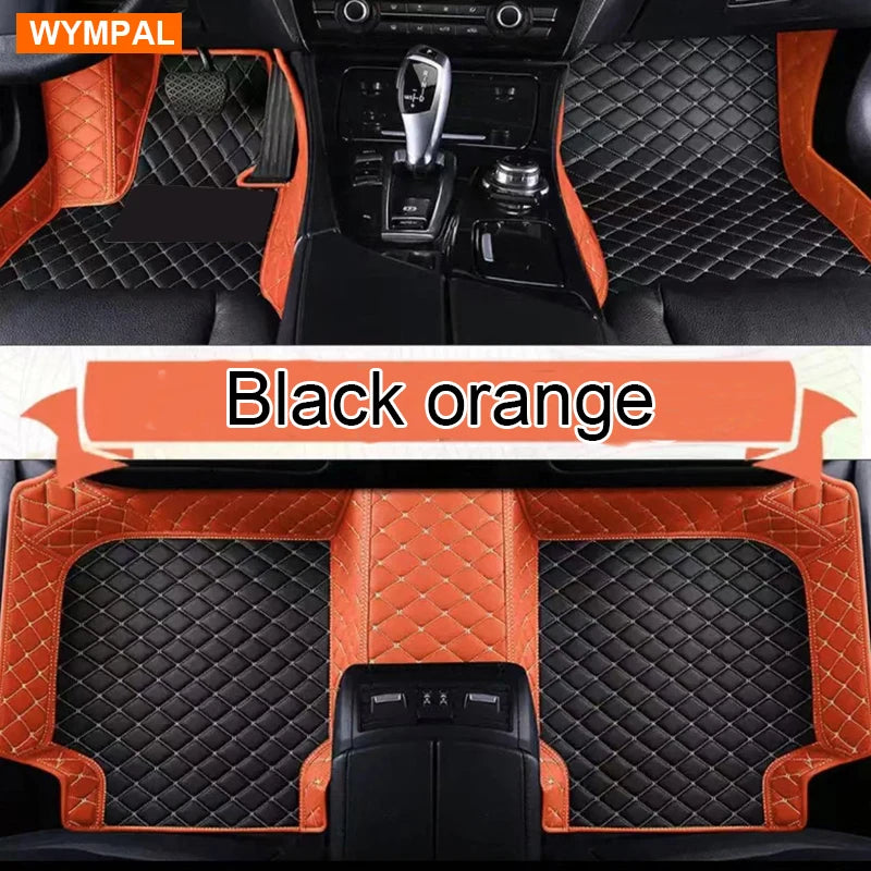 Custom Car Floor Mat for Audi A6 C7 Sedan sportback Allroad Avant 2007 2008 2009 2010 2012 2013 2014 2015 2016 2017 2018 styling