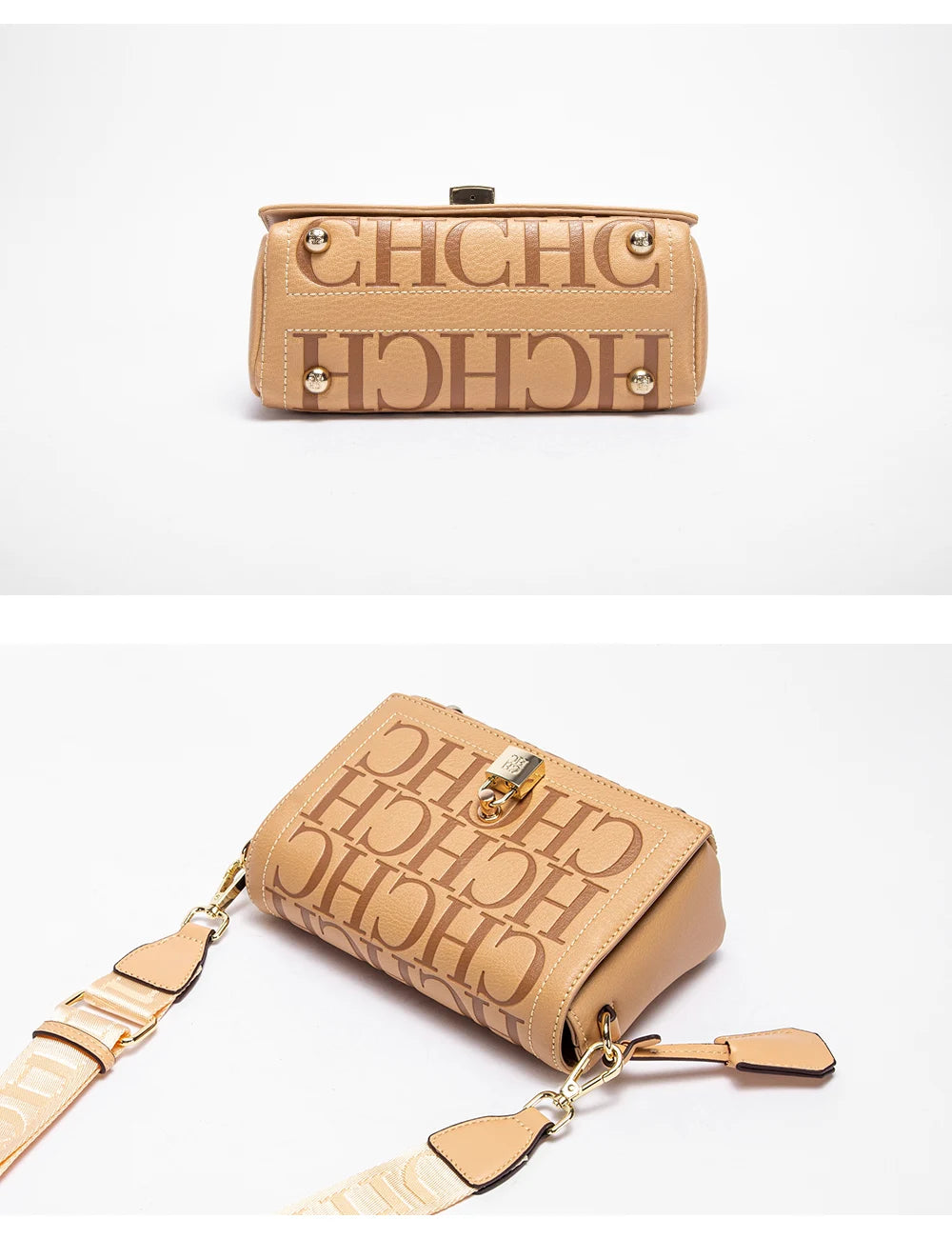 Fashionable Classic Light Luxury Letter PU Material Crossbody Bag Design Exquisite Craftsmanship Women's New Shoulder Bag