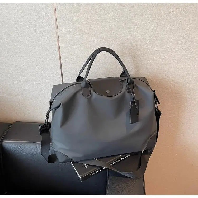 Women's Yoga Fitness Bag Short Trip Travel Bag Waterproof Soft Large Capacity