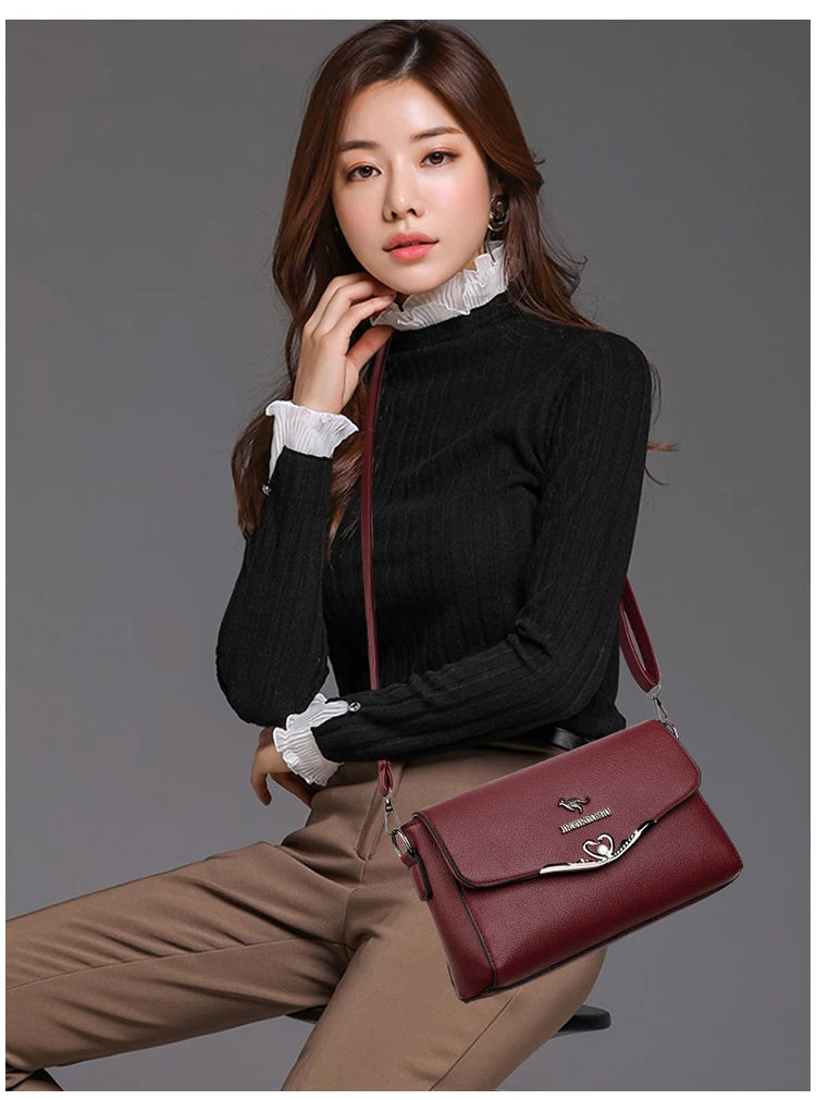Luxury Designer Women Shoulder Bag New High quality PU Leather Women Crossbody Square Bag Fashion Trend Messenger Bags wallet