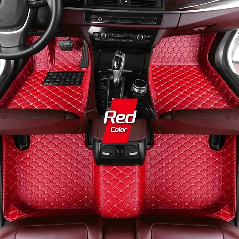 Car Floor Mats For Ford Fiesta Mk6 Mark VI Mk7 WS WT WZ 2009~2016 Anti-dirt Pads Car Carpet Non-slip Auto Rug Car Accessories