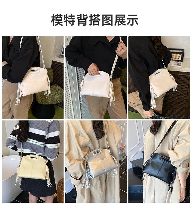 Fashionable Crossbody-Bag In Genuine Leather For Ladies, Classic Shoulder Bag By Famous Designer, Elegant Handbags