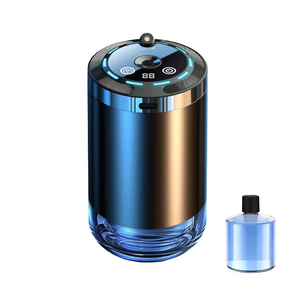 Car Diffuser Humidifier Car Air Freshener Multi-Function Aromatherapy LED Light USB Charger Essential Oil Diffuser Accessories