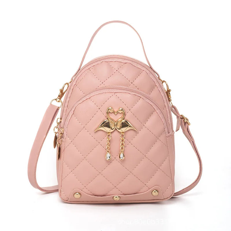 Women's Bags 2021 Fashion Backpack for Students Embroidered Small Backpack New Style