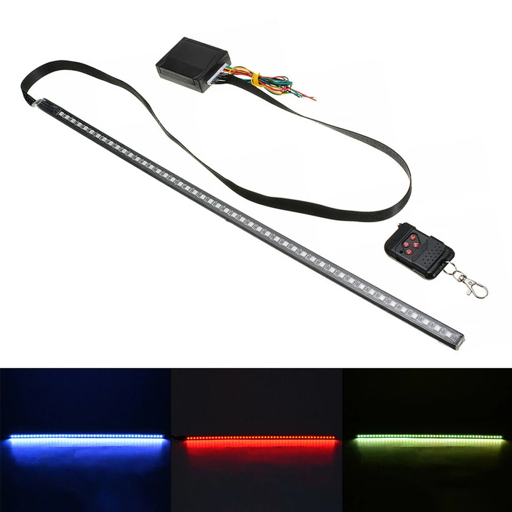LED Light Strip for Car, Car Products, RGB Knight Rider, SUV Scanner, Flash Rhythm Recognition, Light Strip, DC 12V, 48, 22in