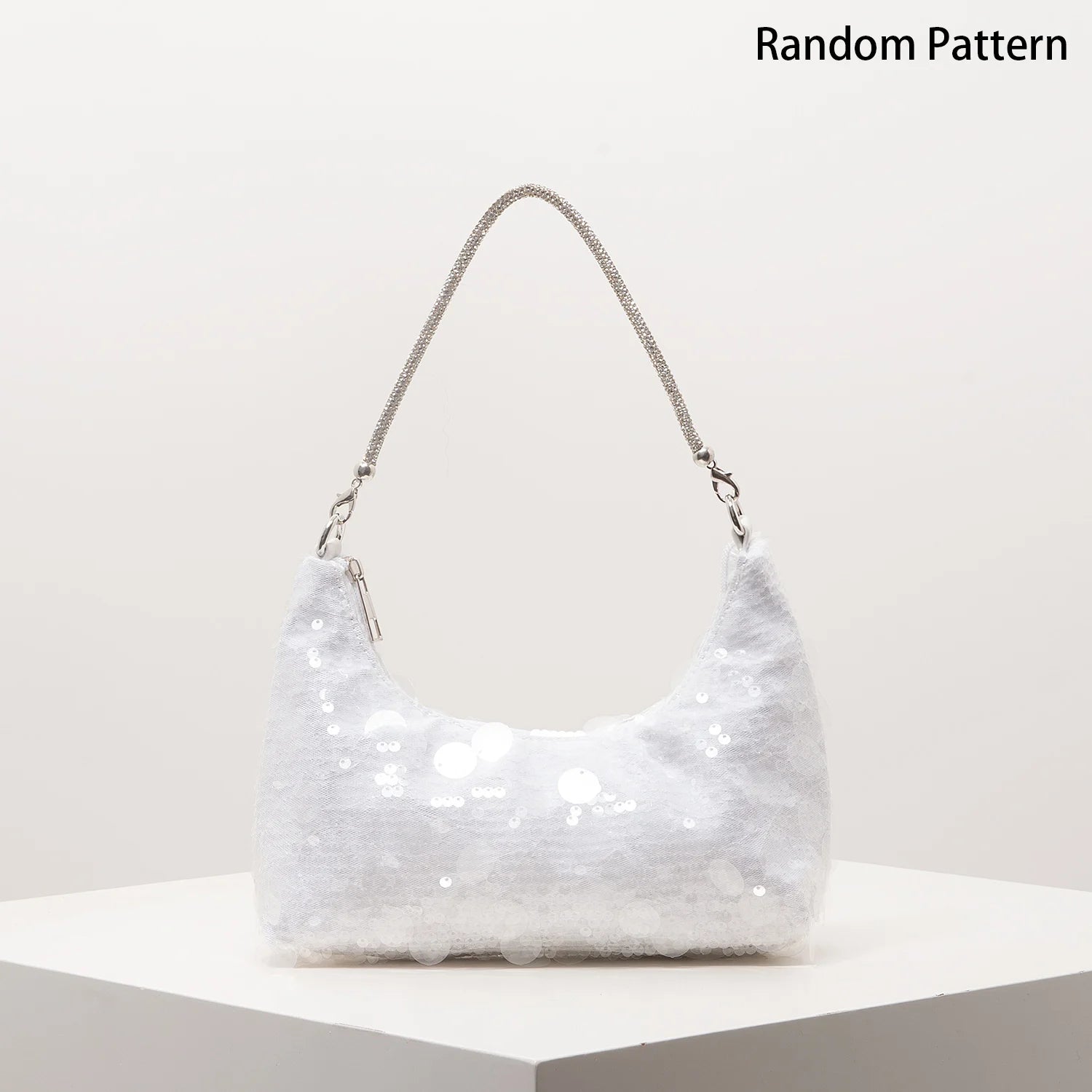 Luxury Sequin Bag，Concert Shoulder Bags，Prom Bag Dresses for Women，Bag for Women Elegant，Wedding Items，Party Bag（Random Pattern）