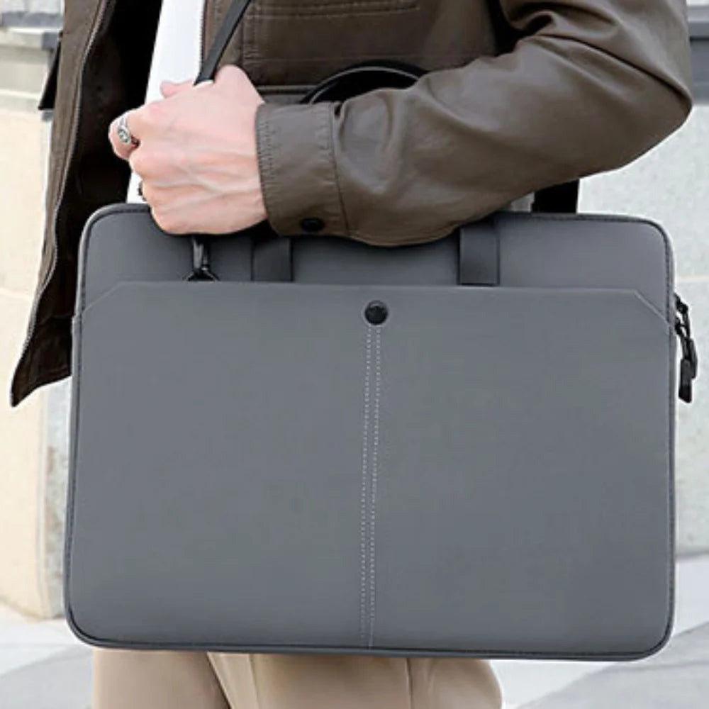 Commuting Laptop Bag, 14 Inch And 15 Inch Waterproof Crossbody Bag, Hand-held Briefcase, File Bag, Conference Materials Bag