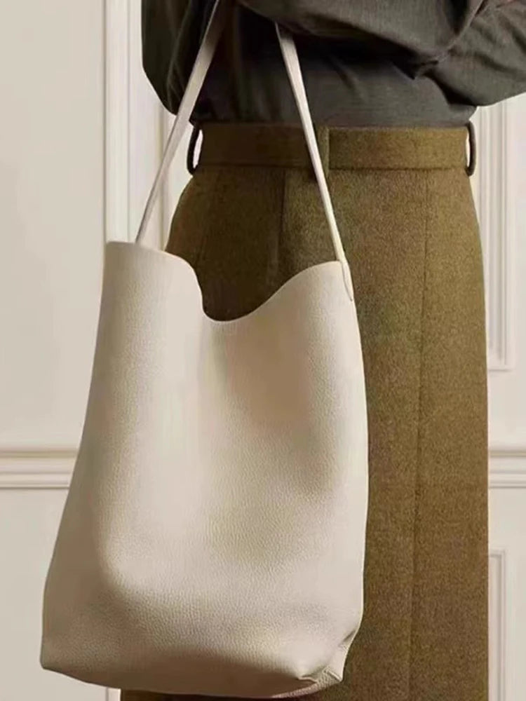 Large Capacity Women's Satchel Simple Fashion Sling Shoulder Tote Bag Shopping Outdoor Storage Shopping Bag Furniture Supplies