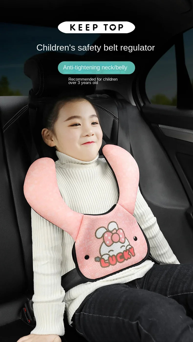 Kids Seatbelt Cushion Seat Belt Pillow Shoulder Pads Cushion Car Seat Strap Covers Protective and Lightweight for Boys And