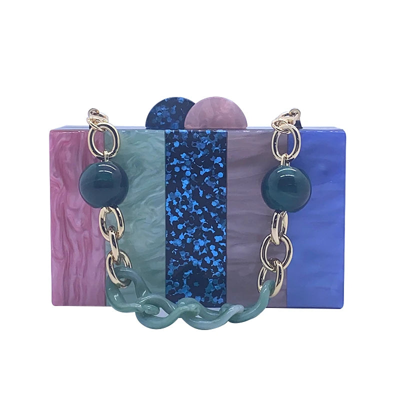 Evening Bag For Women Brand Clutch Fashion Purse Luxury Designer Handbag Wedding Party Prom Mini Shoulder Crossbody Cosmetic Bag