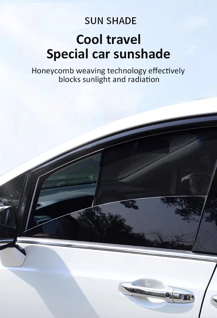 Magnetic Sunshade for Honda e:NS1 e:NP1 e:Ny1 2022~2024 Windshield Anti-UV Mat Frame Curtain Window Skylight Cover Accessories