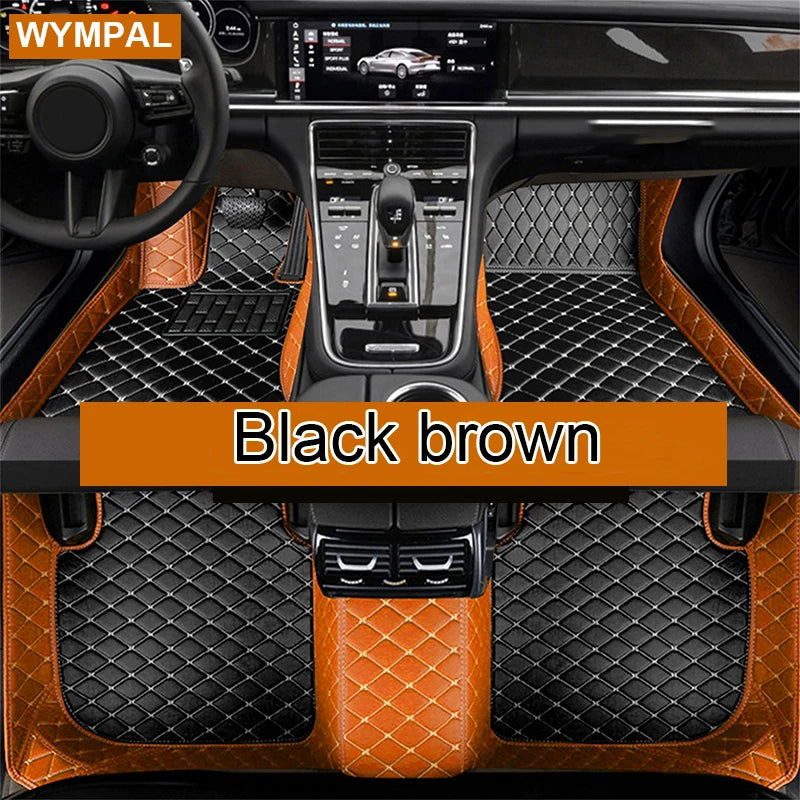 Custom Car Floor Mat for Audi A6 C7 Sedan sportback Allroad Avant 2007 2008 2009 2010 2012 2013 2014 2015 2016 2017 2018 styling