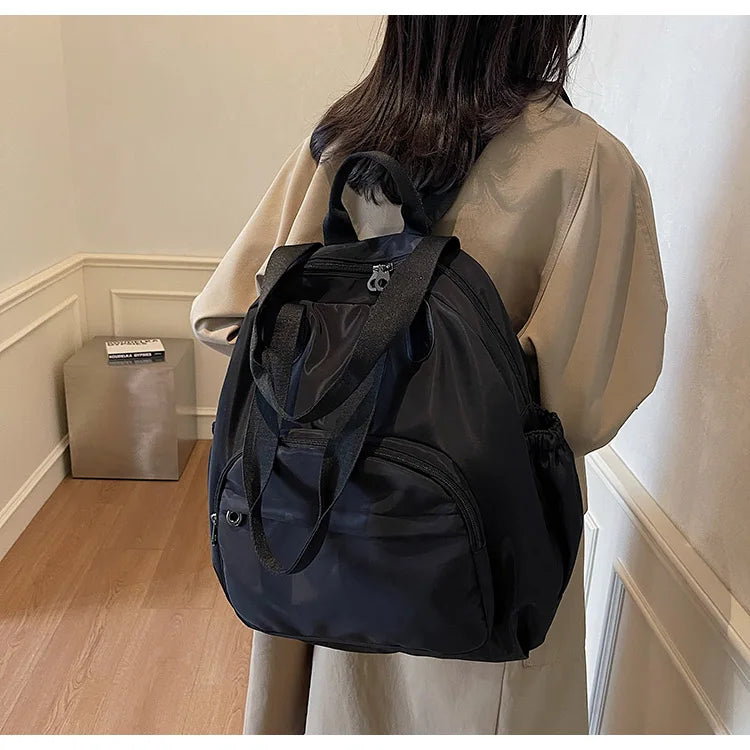 2025 New Leisure Trendy Light Luxury Handbag oulder Bag Korean Japanese Sle Multi-Use Lazy Wind Dual-Purpose Bapa