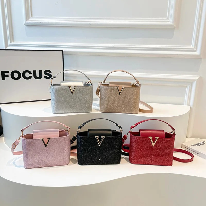 Women's Messenger Bag In High-Quality Leather Featuring Classic Elegant Design From Luxury Brand Popular Choice