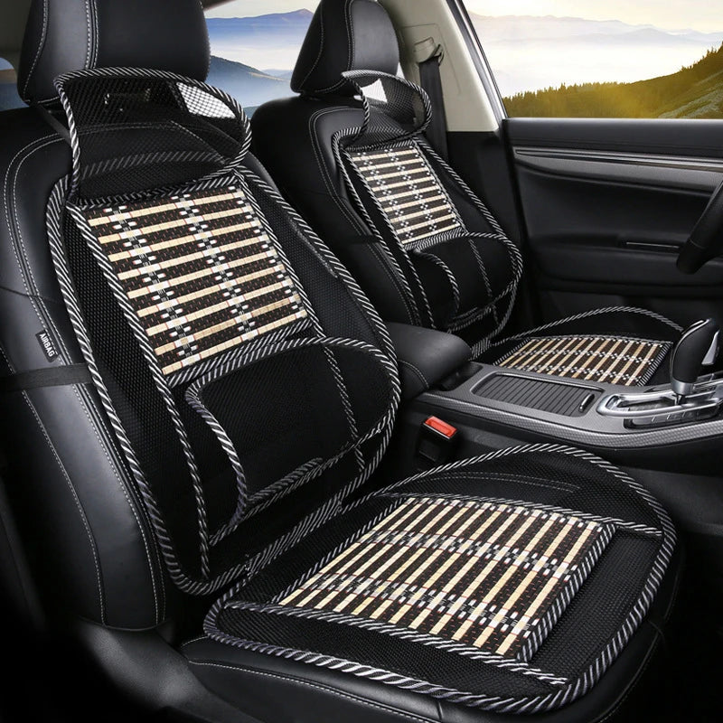 Ergonomic Lumbar Back Support Cushion - Soothing Massage & Mesh Design - Universal Fit for Car, Truck, Office & Home - Durable,