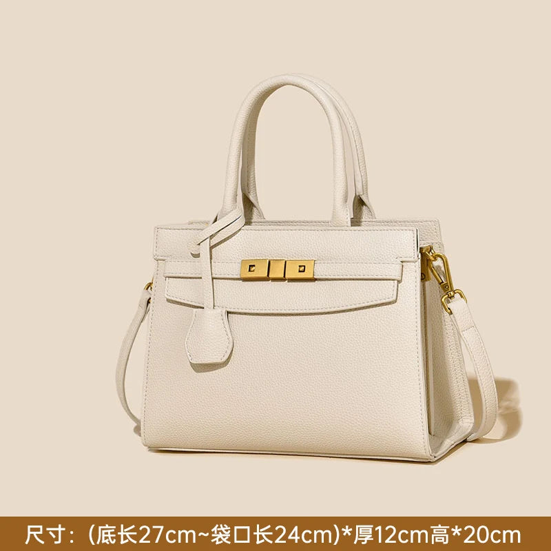 Classic Elegant Ladies Shoulder Bag From Luxury Brand In Premium Leather Famous Designer Popular Messenger