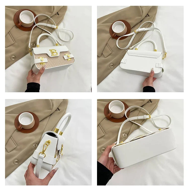 Elegant Ladies Tote Bag Spacious Compartment Leather Material Women's Fashionable Shoulder Bag By Luxury Brand Designer