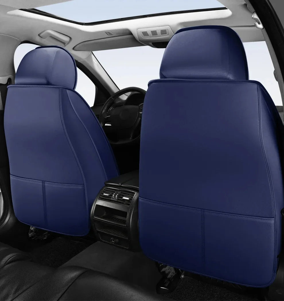 Ultra-Comfy & Durable Full-Wrap Leather Car Seat Covers – Premium Craftsmanship, All-Season, Universal Fit for Most Vehicles