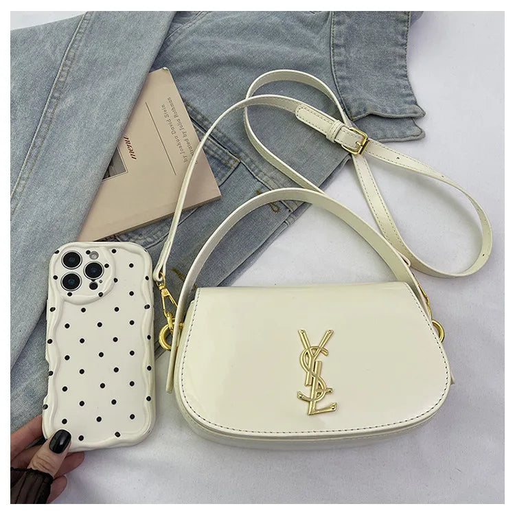 Luxury Small Batch Designer Tote Bag Women Versatile Crossbody Shoulder Bag High Quality Leatherlike Casual Daypack Minimalist