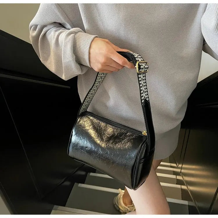 Luxury Brand Famous Designer Women's Tote Bag Elegant Leather Classic Crossbody Messenger Popular Ladies