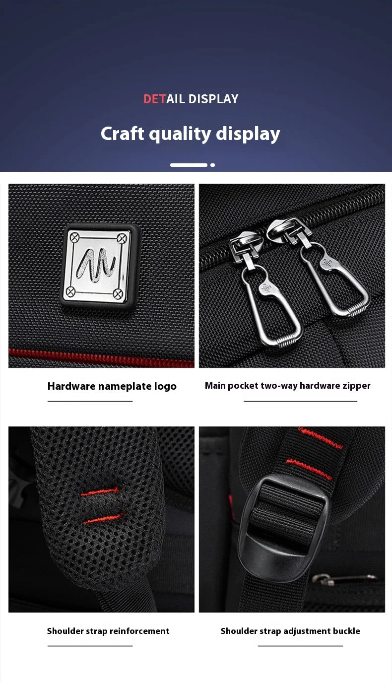 Backpack Primary School Middle School Students High School Bags Large Capacity Ultra-light Load Reduction Outdoor Travel Busines