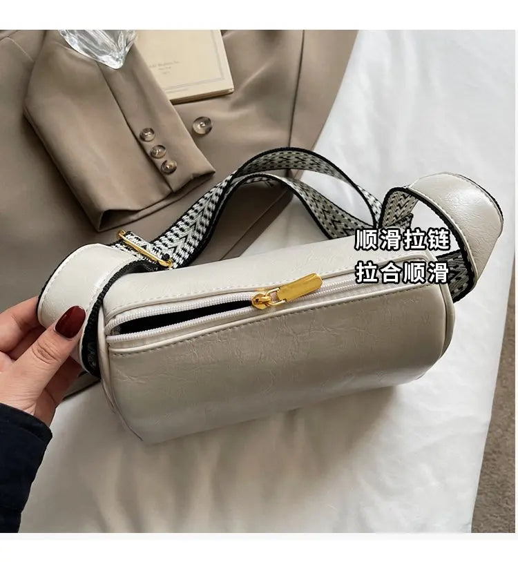 Luxury Brand Famous Designer Women's Tote Bag Elegant Leather Classic Crossbody Messenger Popular Ladies