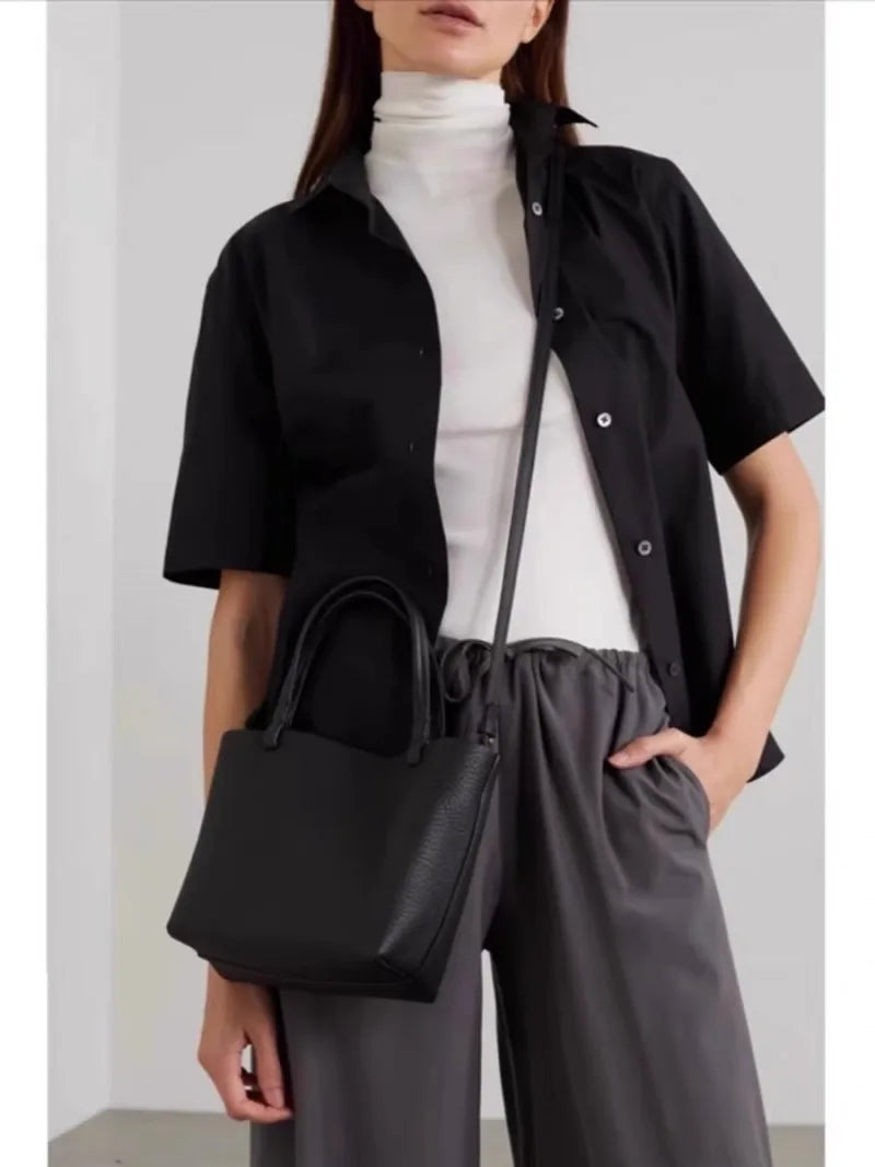 Women Handbags Hand Bag Designer Leather Small Tote Bag Daily Commuting Single-shoulder Bag Crossbody Slung Armpit Package