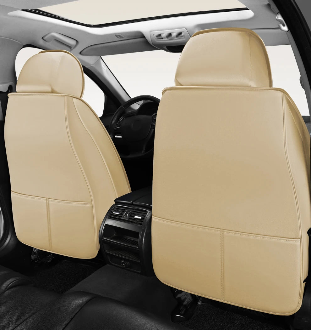 Ultra-Comfy & Durable Full-Wrap Leather Car Seat Covers – Premium Craftsmanship, All-Season, Universal Fit for Most Vehicles
