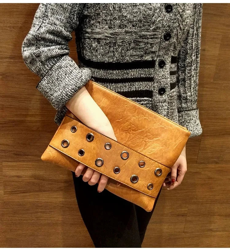 Day Clutches Bags for women Shoulder Bags PU Leather Crossbody Bags Ladies Envelope Evening Party clutch purse black bolsa