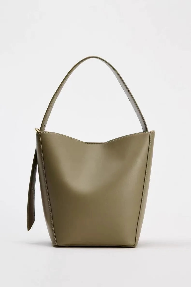 Faionable Buet aped oulder Bag Women's Handbag New Autumn Winter Collection Single Strap Magnetic Bule Closure Casual