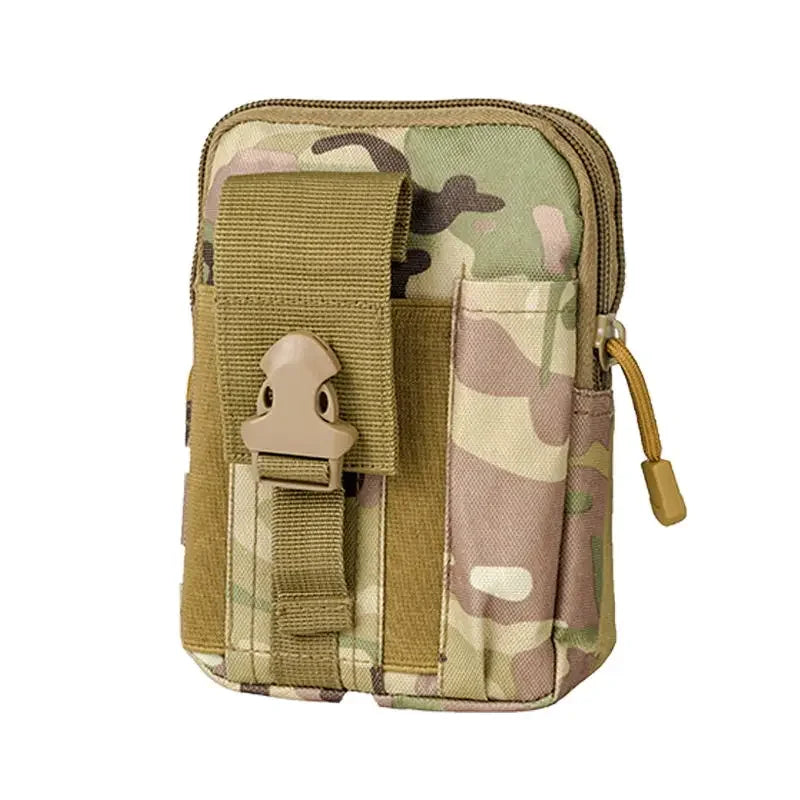 Men Molle Pouch Belt Waist Bag Edc Phone Pocket Pack Running Camping Bags Soft Back Hunting Accessories