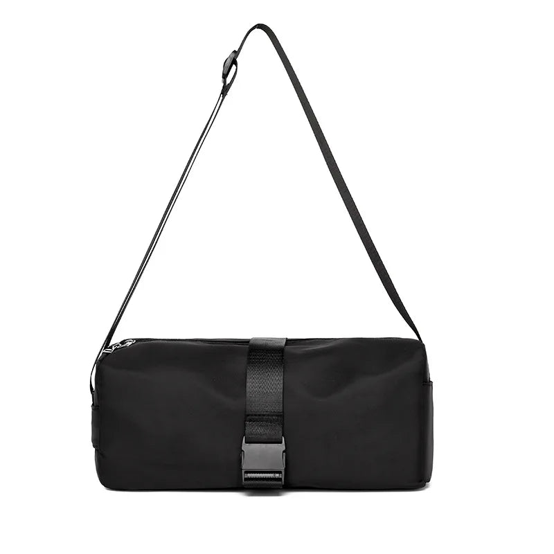 New Fashion Gym Bags Women Sports Fitness Bag Women's High Capacity Simple Solid Color Outdoor Sport Leisure Shoulder Toast Bag