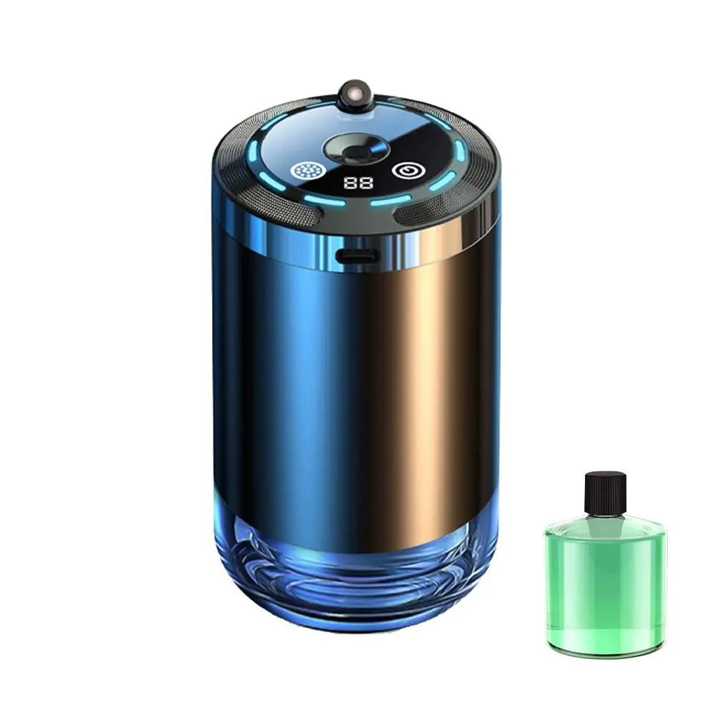 Car Diffuser Humidifier Car Air Freshener Multi-Function Aromatherapy LED Light USB Charger Essential Oil Diffuser Accessories